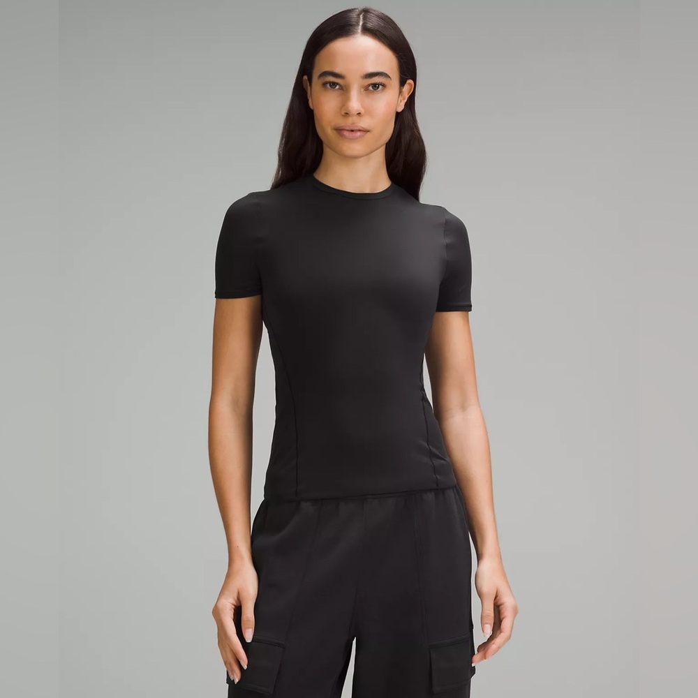 Lululemon Wundermost Ultra-Soft Nulu Hip-Length Crewneck Shirt